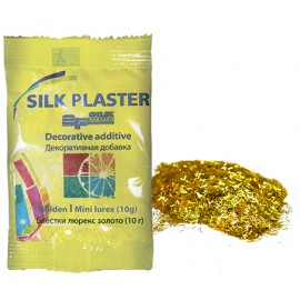 МИНИ-Блестки для добавления в жидкие обои Silk Plaster "Люрекс" золото